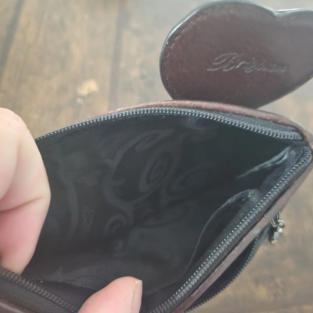 BRIGHTON leather pouch wallet